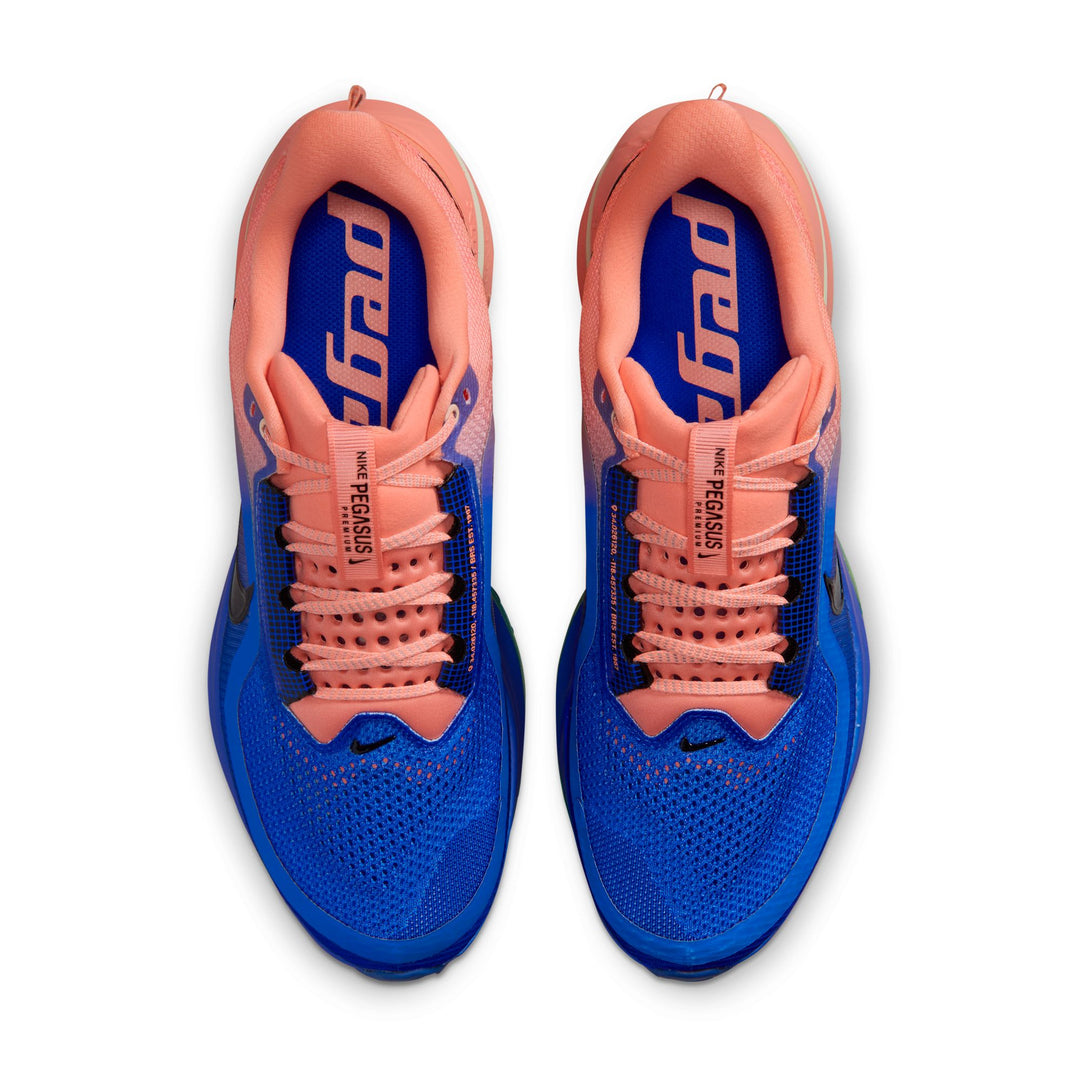 Nike Mens Pegasus Premium - Racer Blue/Black/Atomic Pink/Volt Tint - Neutral - FA26