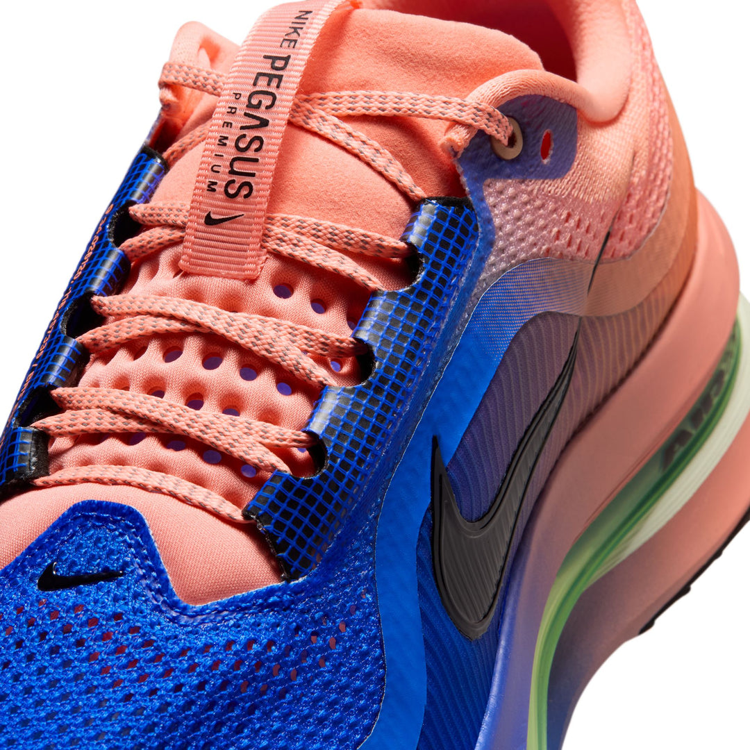 Nike Mens Pegasus Premium - Racer Blue/Black/Atomic Pink/Volt Tint - Neutral - FA26