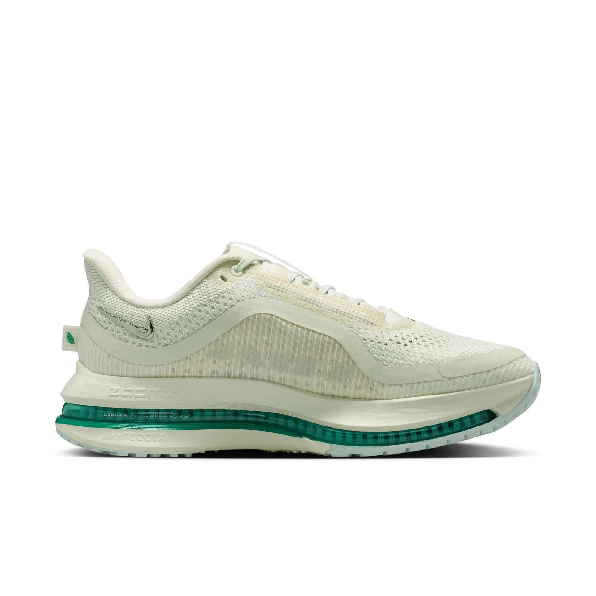 Nike Womens Pegasus Premium - Sea Glass/Metallic Silver/Malachite