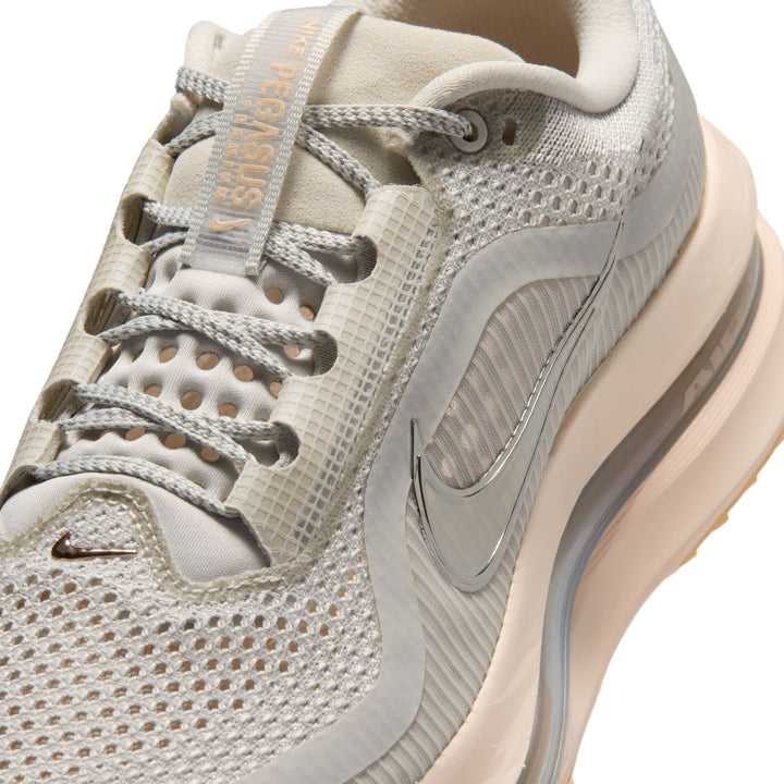 Nike Womens Pegasus Premium - Light Bone/Metallic Silver/Chalk - Neutral - SU26