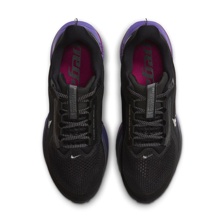 Nike Womens Pegasus Premium - Black/Metallic Silver/Dark Concord - Neutral - HO26