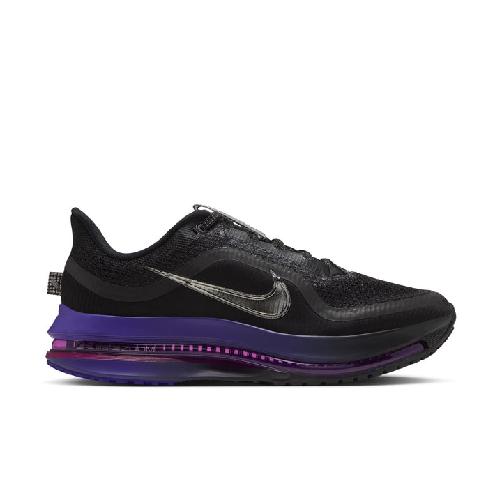 Nike Womens Pegasus Premium - Black/Metallic Silver/Dark Concord - Neutral - HO26