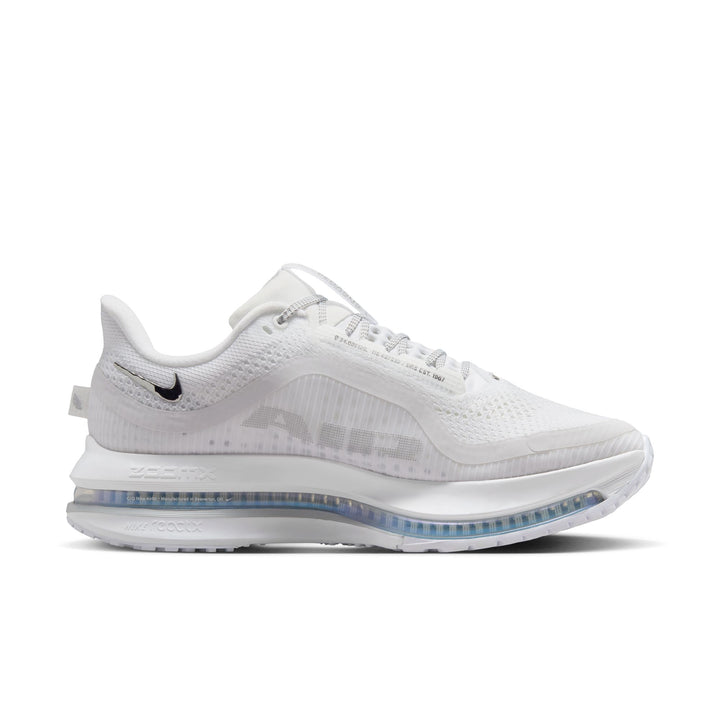 Nike Womens Pegasus Premium - White/Metallic Silver - Neutral - AW25