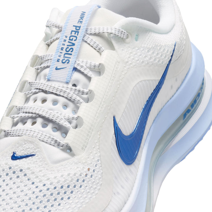 Nike Womens Pegasus Premium - White/Mystic Navy/Aluminium/Sundial - Neutral - FA26