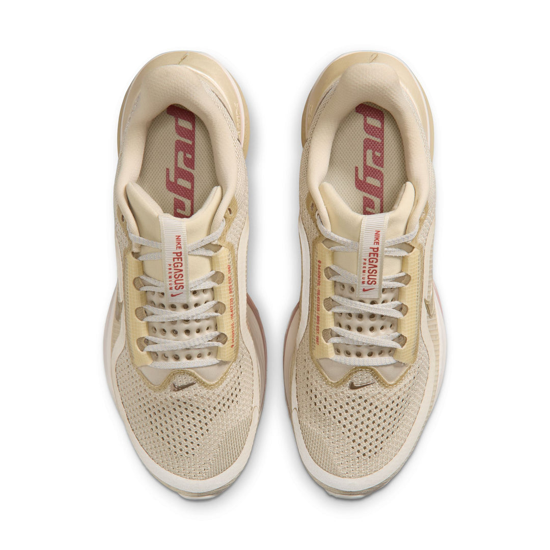 Nike Womens Pegasus Premium - Light Khaki/Metallic Gold/Sail/Chalk - Neutral - FA26