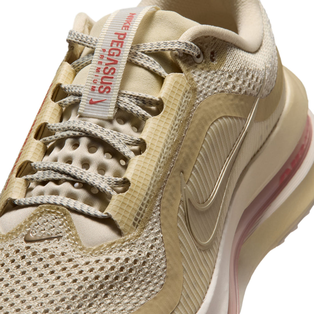 Nike Womens Pegasus Premium - Light Khaki/Metallic Gold/Sail/Chalk - Neutral - FA26