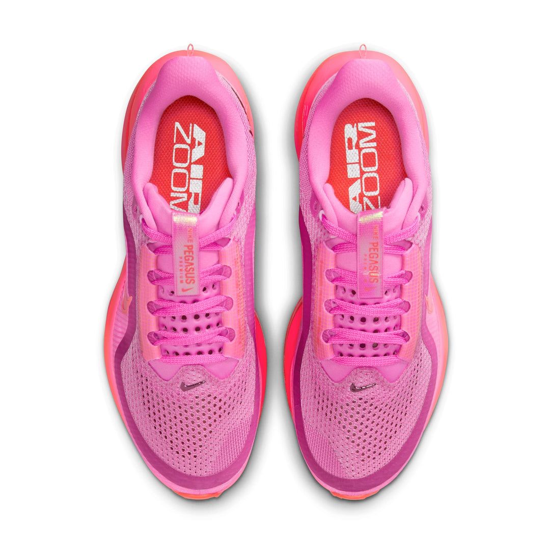 Nike Womens Pegasus Premium - Playful Pink/Bright Crimson/Hyper Pink - Neutral - FA25