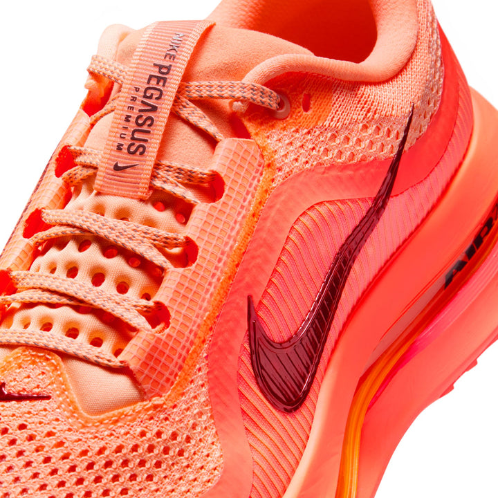 Nike Womens Pegasus Premium - Orange Pulse/Hot Lava/Bright Mango - Neutral - SP26