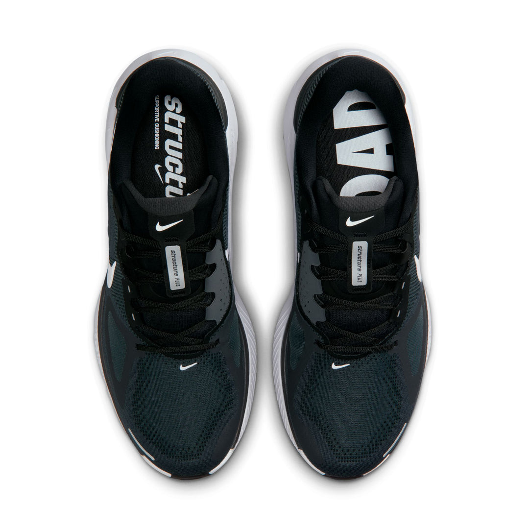 Nike Mens Structure Plus - Black/White/Anthracite - Stability - SP26