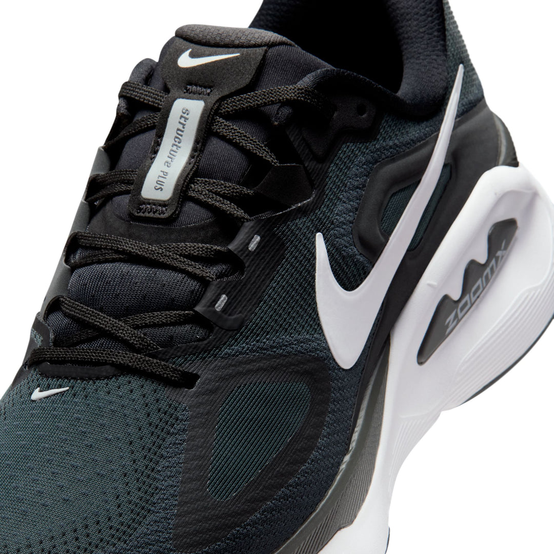 Nike Mens Structure Plus - Black/White/Anthracite - Stability - SP26