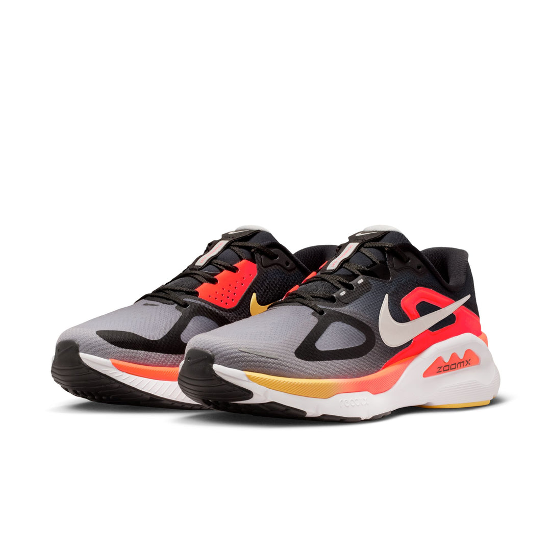 Nike Mens Structure Plus - Black/Silver/Light Smoke Grey - Stability - SP26