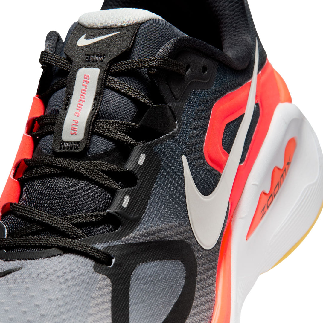 Nike Mens Structure Plus - Black/Silver/Light Smoke Grey - Stability - SP26