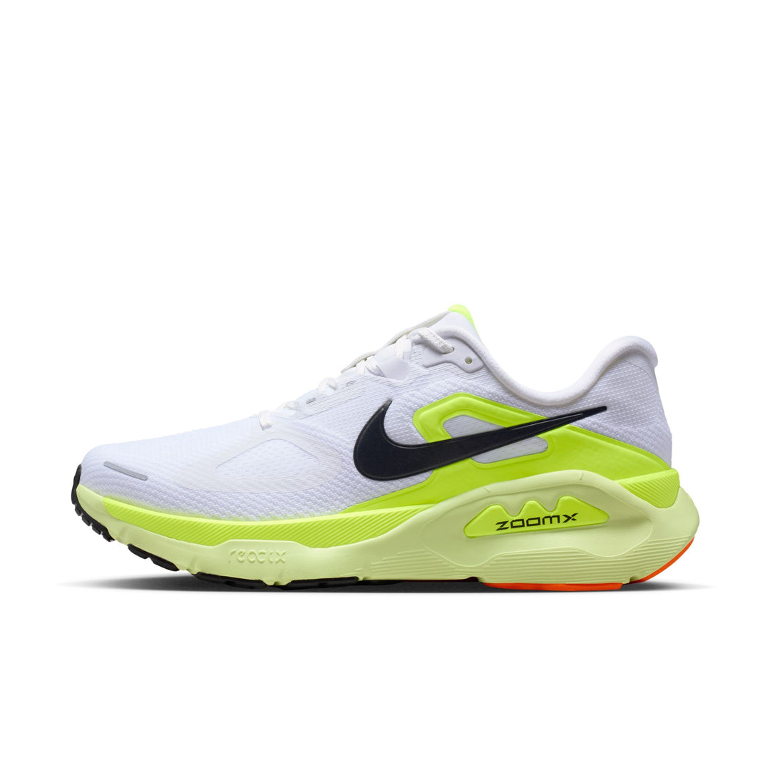 Nike Mens Structure Plus - White/Black/Pure Platinum/Volt - Stability - SP26