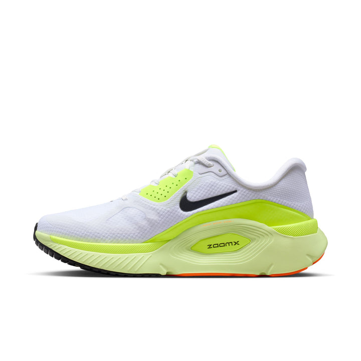 Nike Mens Structure Plus - White/Black/Pure Platinum/Volt - Stability - SP26
