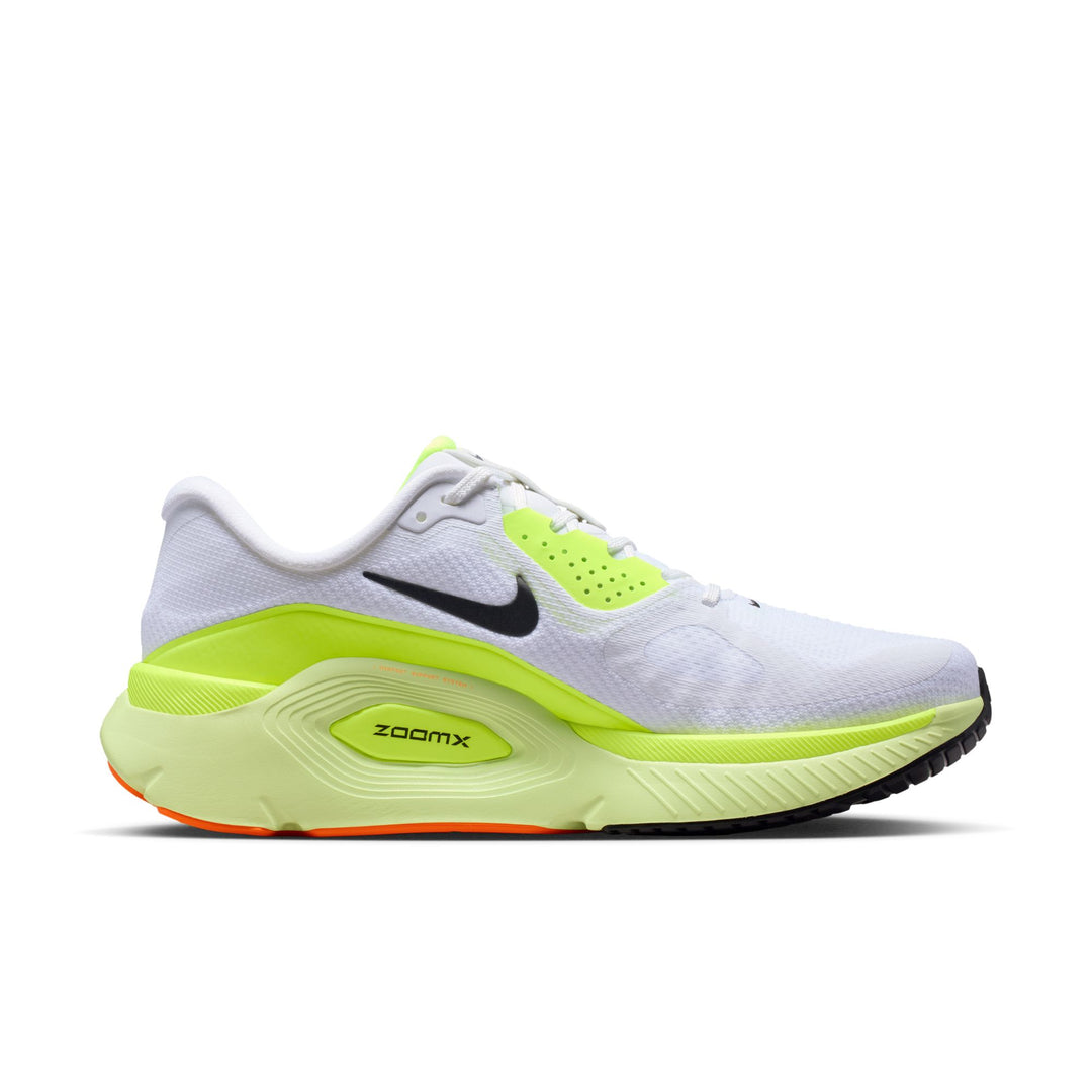 Nike Mens Structure Plus - White/Black/Pure Platinum/Volt - Stability - SP26