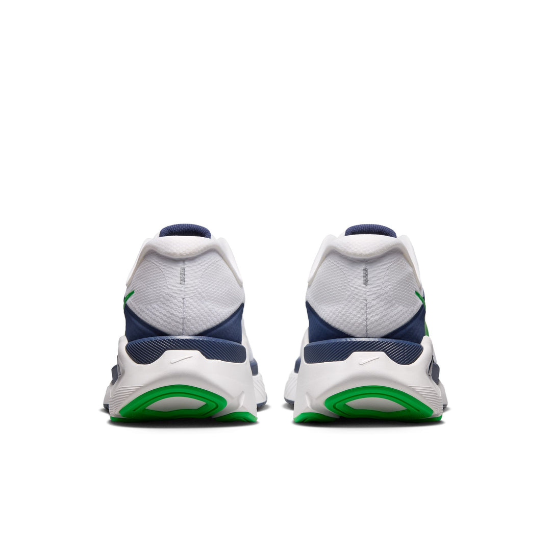 Nike Mens Structure Plus - White/Green Spark/Midnight Navy - Stability - SU26