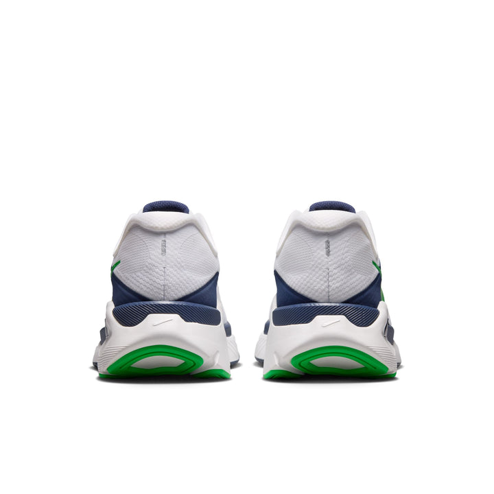 Nike Mens Structure Plus - White/Green Spark/Midnight Navy - Stability - SU26