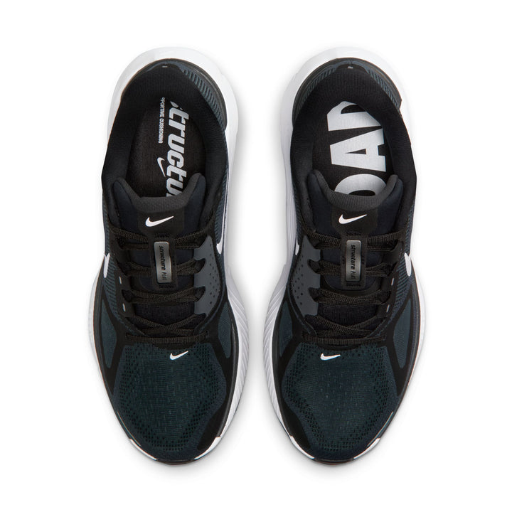 Nike Womens Structure Plus - Black/White/Anthracite - Stability - SP26