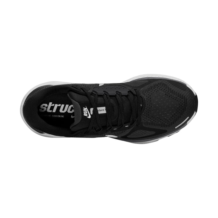 Nike Womens Structure Plus - Black/White/Anthracite - Stability - SP26