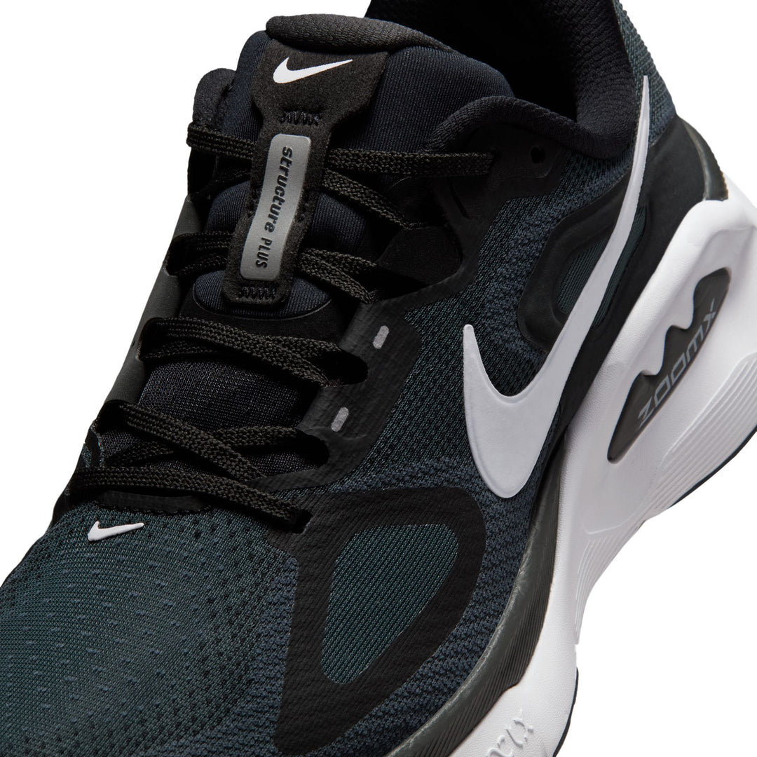 Nike Womens Structure Plus - Black/White/Anthracite - Stability - SP26