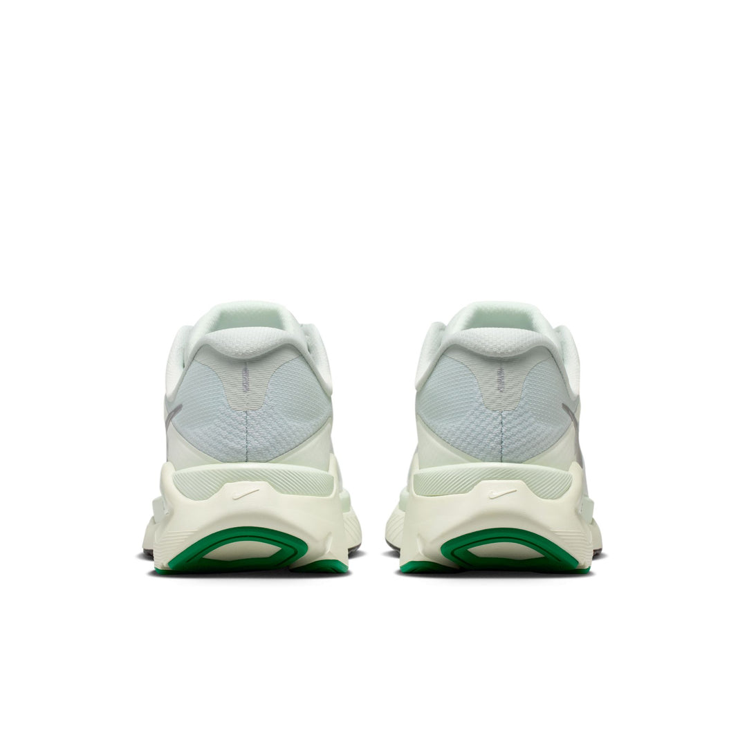 Nike Womens Structure Plus - Light Silver/Metallic Silver - Stability - SU26