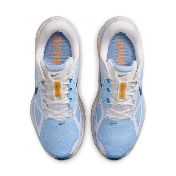 Nike Womens Structure Plus - White/Mystic Navy/Aluminum/Sundial - Stability - SU26
