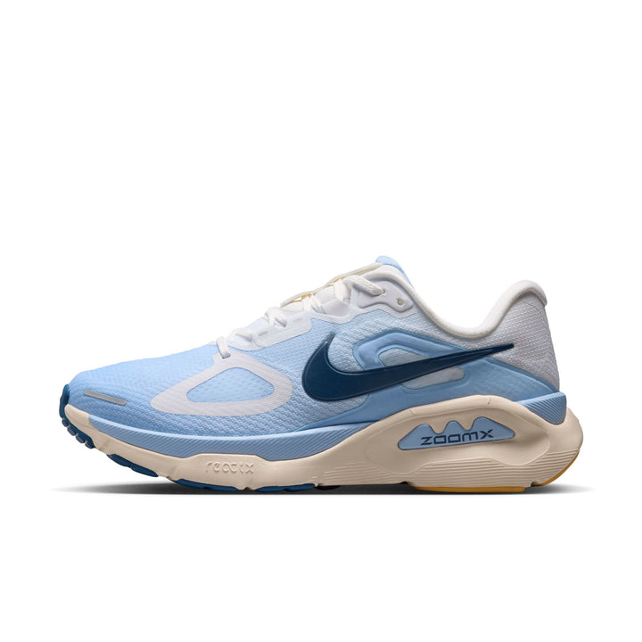Nike Womens Structure Plus - White/Mystic Navy/Aluminum/Sundial - Stability - SU26