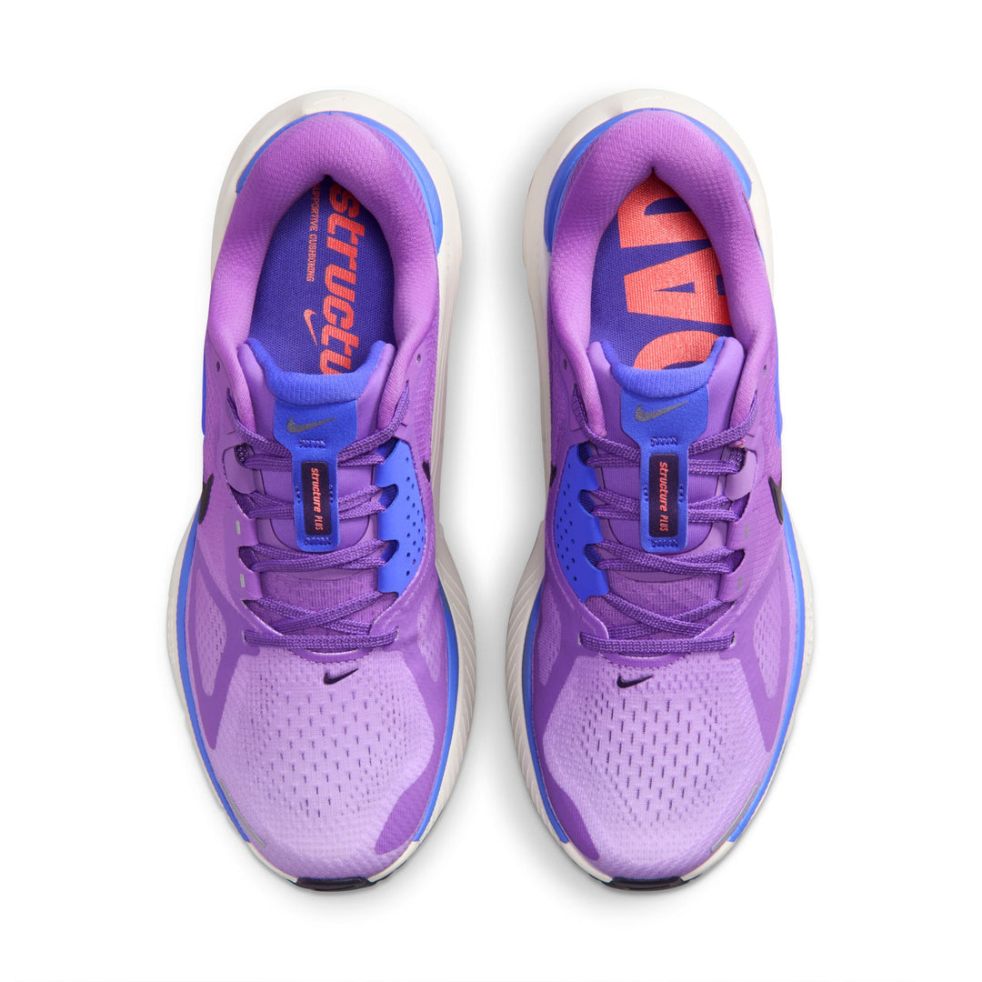 Nike Womens Structure Plus - Bright Violet/Purple Dynasty/Violet Mist - Stability - SP26