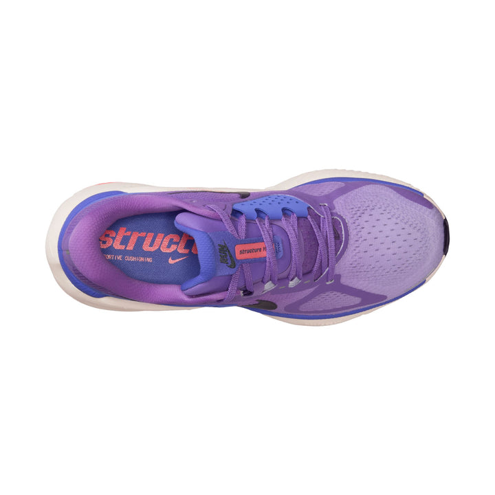 Nike Womens Structure Plus - Bright Violet/Purple Dynasty/Violet Mist - Stability - SP26