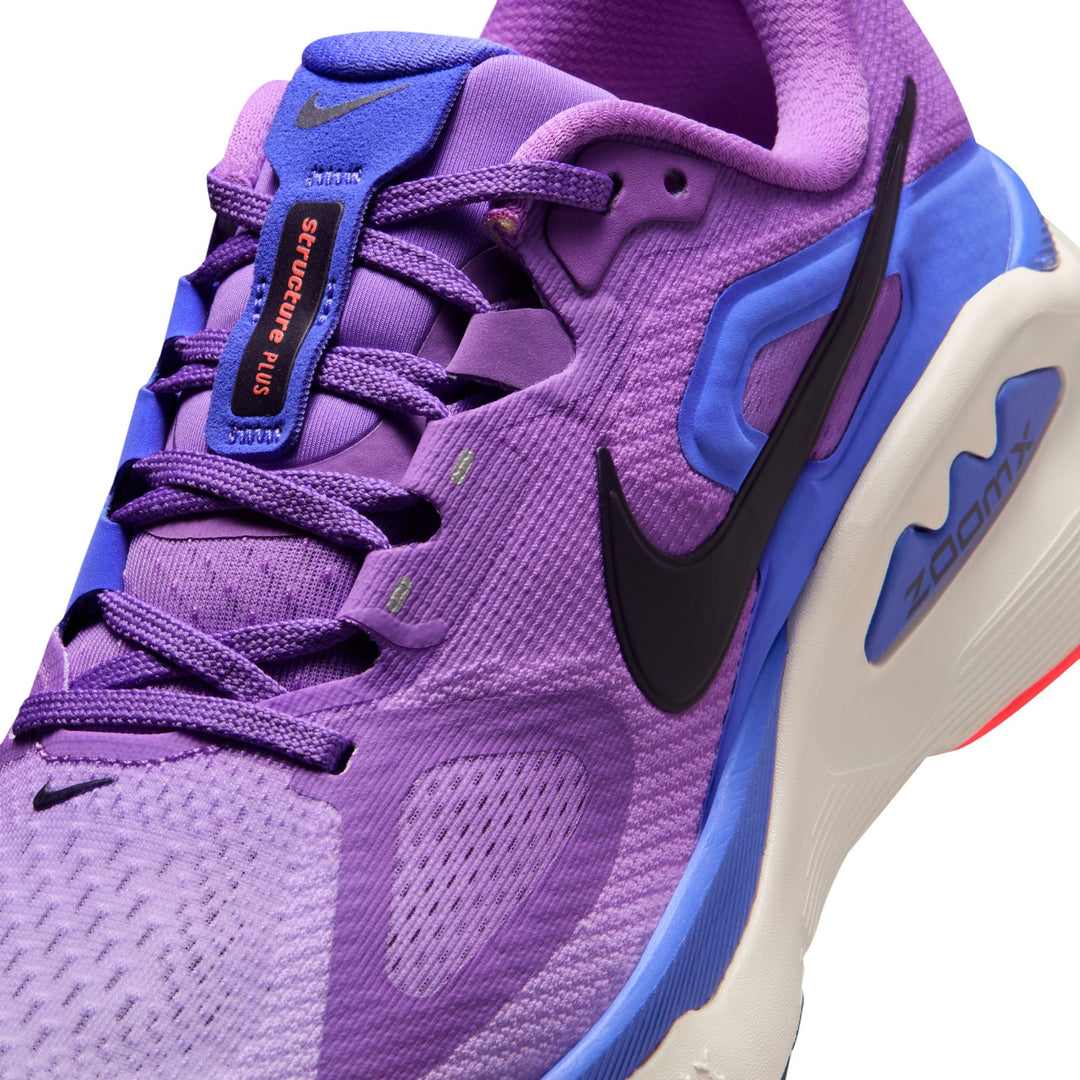 Nike Womens Structure Plus - Bright Violet/Purple Dynasty/Violet Mist - Stability - SP26