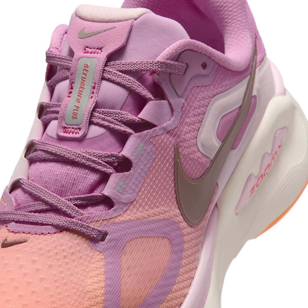 Nike Femme Structure Plus - Magenta clair/Tattoo/Orange Pulse/Mousse rose - Stabilité - SP26