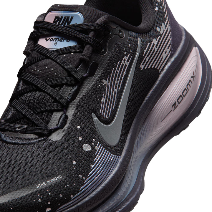 Nike Womens Vomero 18 SE - Black/Metallic Dark Grey/Cave Purple - Neutral - HO25