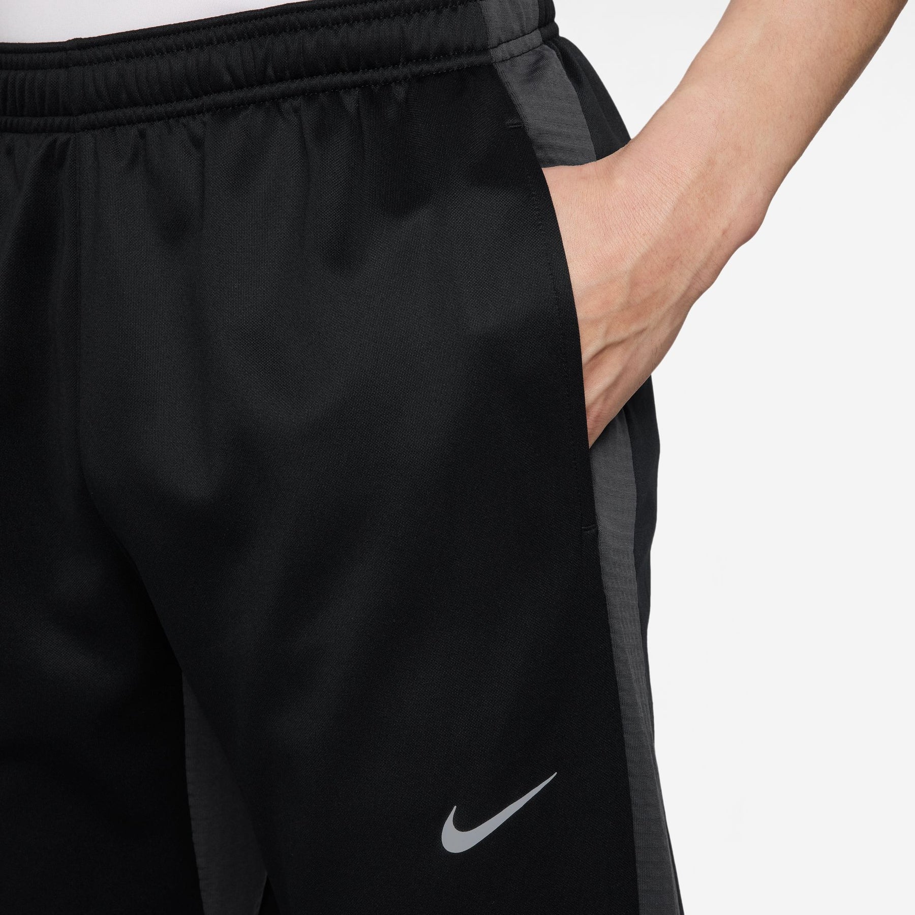 Nike Mens Therma-FIT Winterized Challenger Pants - Black/Silver