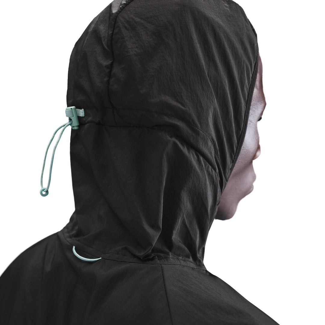Nike Mens Repel UV Stride Jacket - Black/Cannon/Reflective Silver