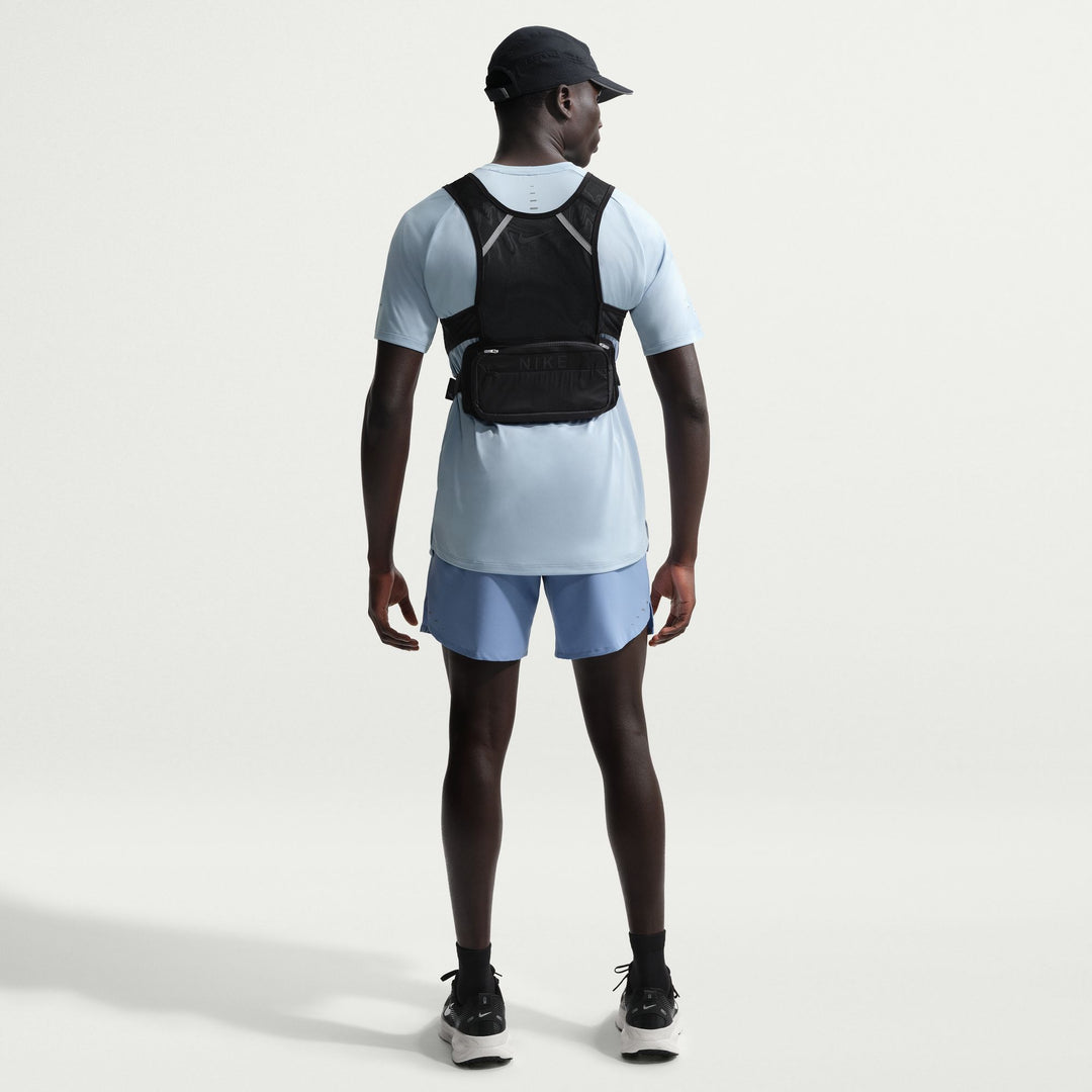 Nike Hommes Dri-FIT ADV T-shirt à manches courtes Stride - Bleu Armoury Clair/Argent Réfléchissant