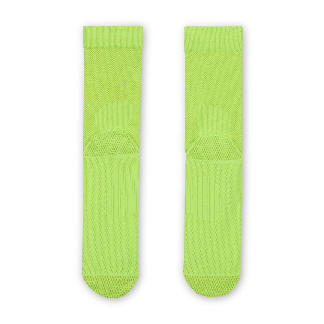 Nike Running Lightweight Crew Socks - Volt/Bright Cactus/Black/Bright Cactus