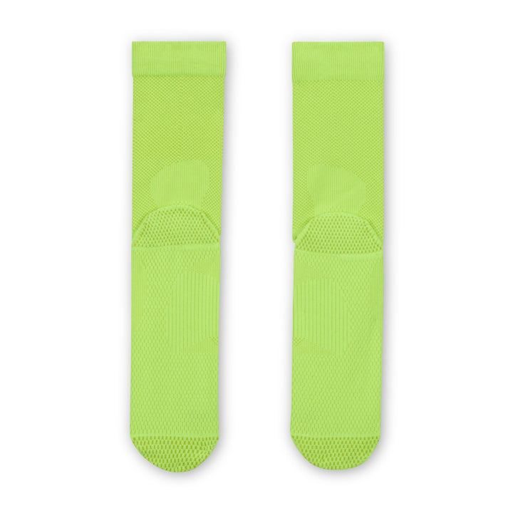 Nike Running Lightweight Crew Socks - Volt/Bright Cactus/Black/Bright Cactus