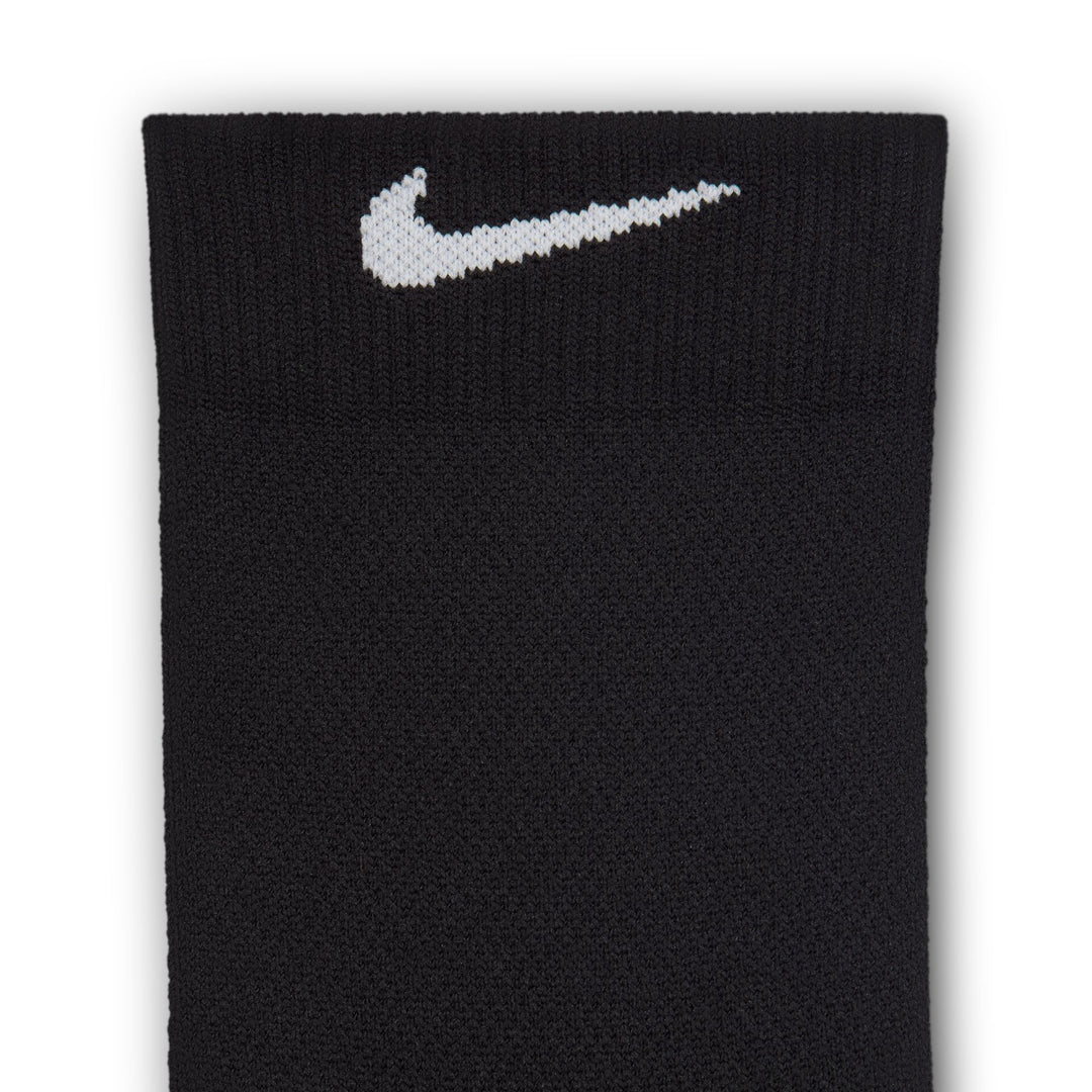 Nike Running Midweight Crew Socks - Black/Volt/White
