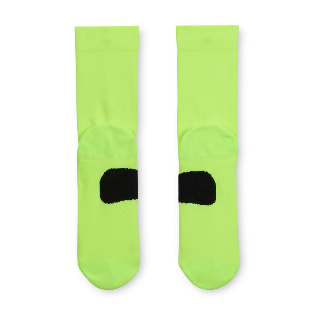 Nike Running Midweight Crew Socks - Volt/Black
