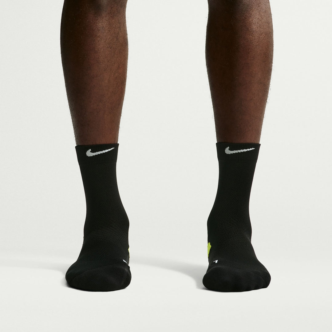 Nike Running Midweight Micro Crew Socks - Black/Smoke Grey/White