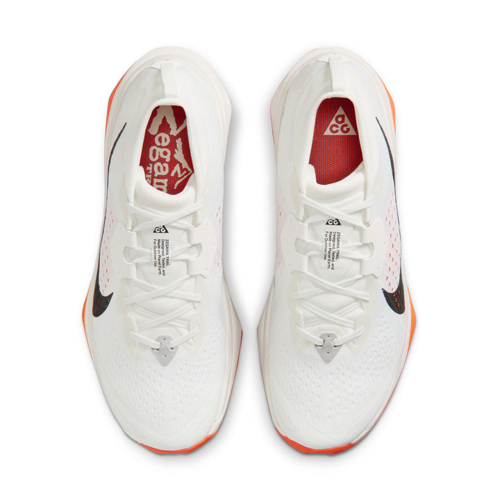 Nike Mens ACG Zegama - Summit White/Black/Phantom/Safety Orange - Trail - SU26