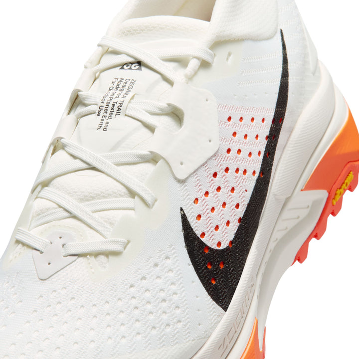 Nike Mens ACG Zegama - Summit White/Black/Phantom/Safety Orange - Trail - SU26