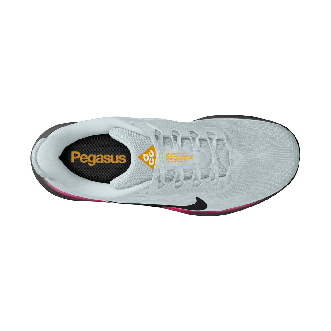 Nike Mens ACG Pegasus Trail - Pure Platinum/Black/Hyper Pink - Trail - HO26