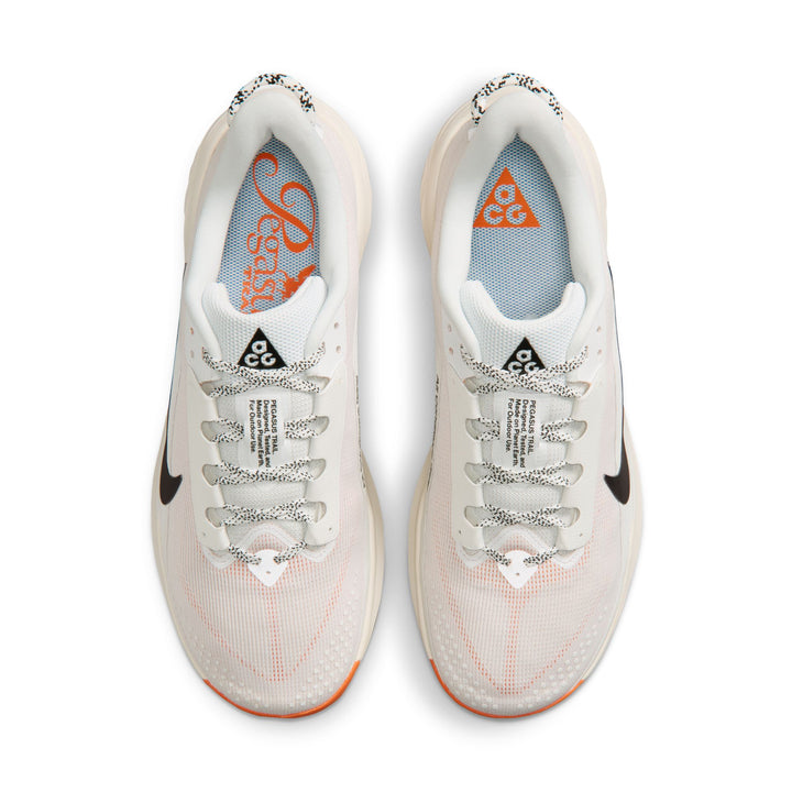Nike Mens ACG Pegasus Trail  - Summit White/Black Phantom/Safety Orange- Trail - SU26