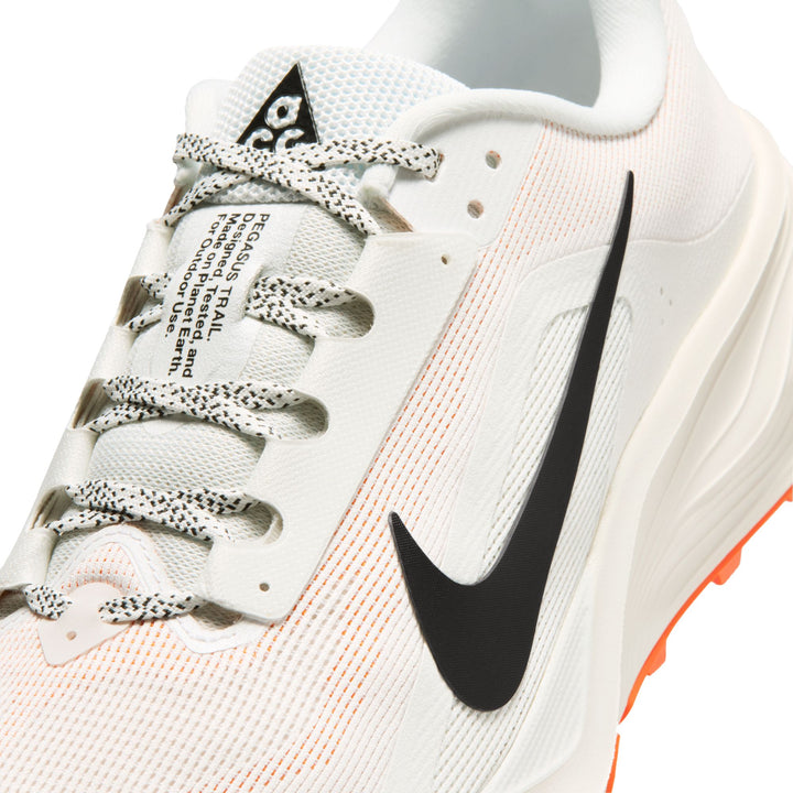 Nike Mens ACG Pegasus Trail  - Summit White/Black Phantom/Safety Orange- Trail - SU26