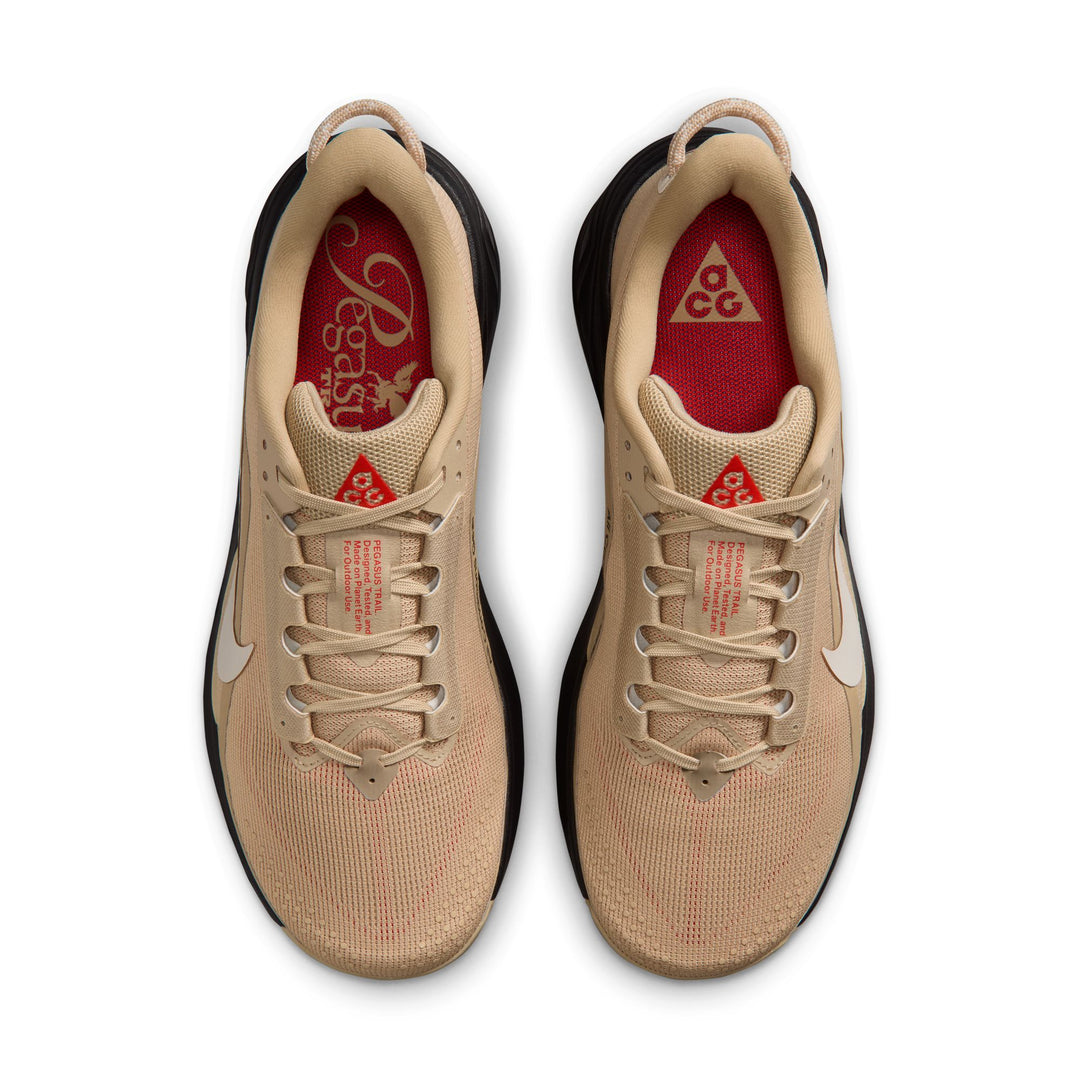 Nike Mens ACG Pegasus Trail - Linen/Light Orewood Brown/Light Crimson - Trail - SU26