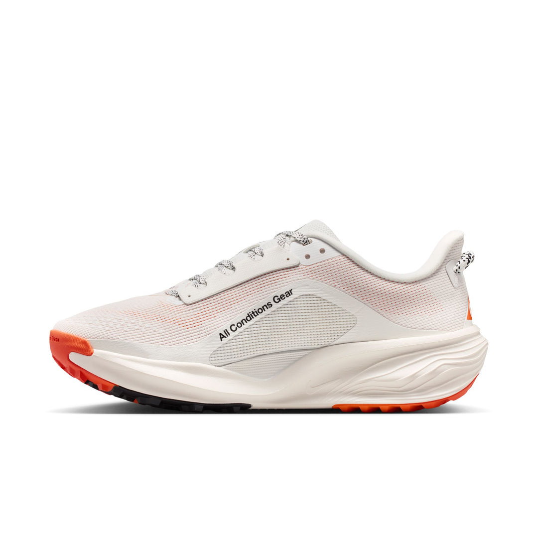 Nike Womens ACG Pegasus Trail - Summit White/Black/Phantom/Safety Orange - Trail - SU26