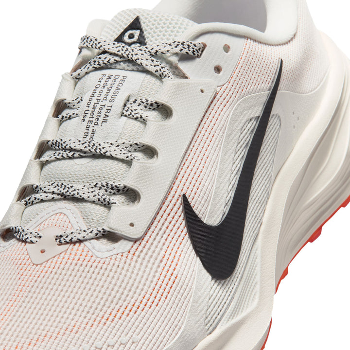 Nike Womens ACG Pegasus Trail - Summit White/Black/Phantom/Safety Orange - Trail - SU26