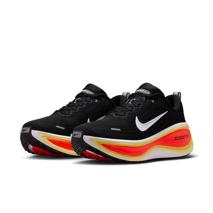 Nike Mens Vomero Plus - Black/White/Bright Crimson/Sail - Neutral - HO25