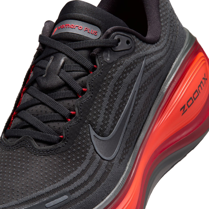 Nike Mens Vomero Plus - Anthracite/Black/Bright Crimson - Neutral - FA26